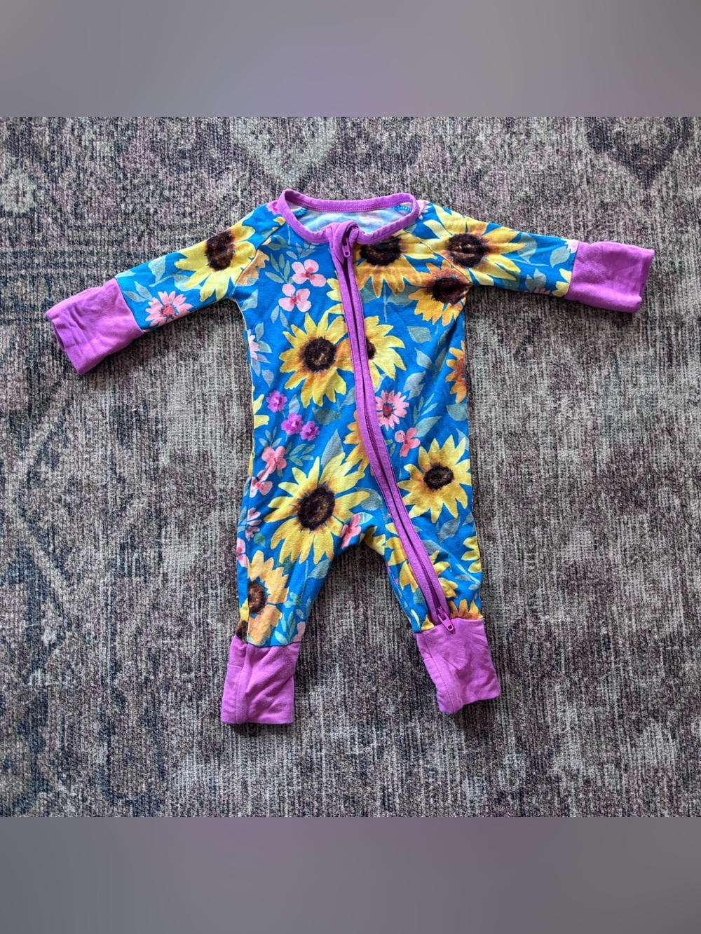 Little Sleepies Sunflower Sleeper PREEMIE